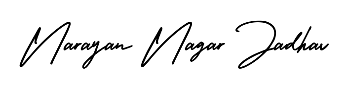 Create an unforgettable impression when signing with Narayan Nagar Jadhav name styled in AmerikaSignatureDemo-Regular typography. 100% free online generator. Narayan Nagar Jadhav signature style 3 images and pictures png