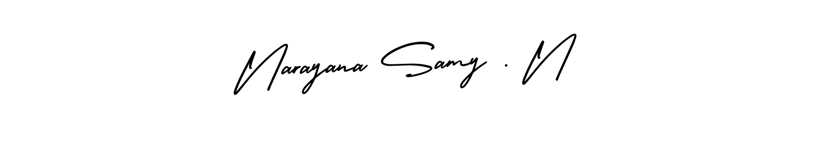 Similarly AmerikaSignatureDemo-Regular is the best handwritten signature design. Signature creator online .You can use it as an online autograph creator for name Narayana Samy . N. Narayana Samy . N signature style 3 images and pictures png