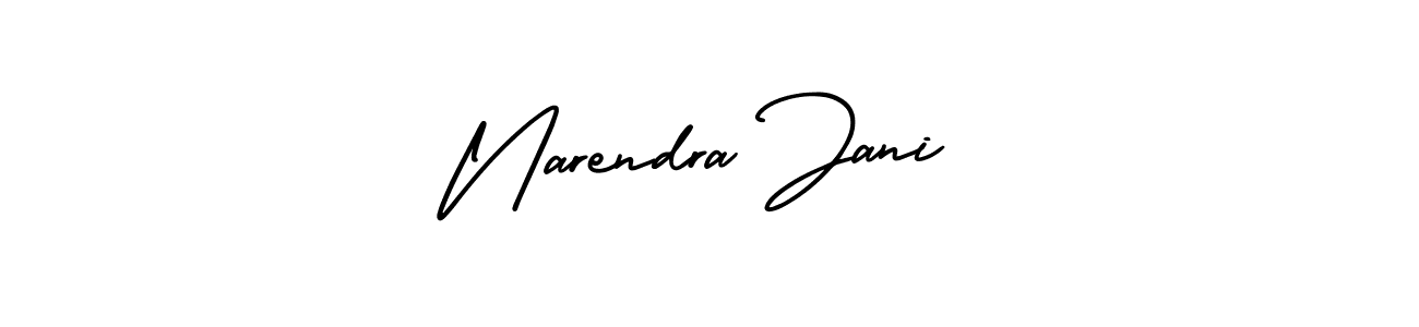 Also we have Narendra Jani name is the best signature style. Create professional handwritten signature collection using AmerikaSignatureDemo-Regular autograph style. Narendra Jani signature style 3 images and pictures png