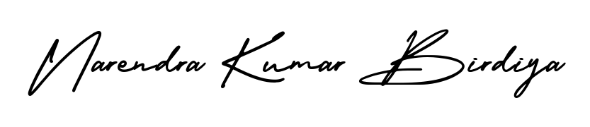 Create a beautiful signature design for name Narendra Kumar Birdiya. With this signature (AmerikaSignatureDemo-Regular) fonts, you can make a handwritten signature for free. Narendra Kumar Birdiya signature style 3 images and pictures png