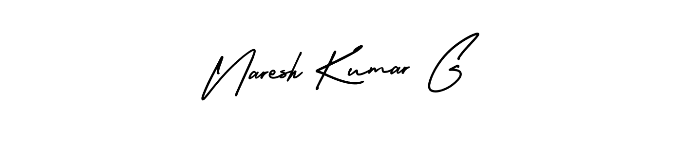 Similarly AmerikaSignatureDemo-Regular is the best handwritten signature design. Signature creator online .You can use it as an online autograph creator for name Naresh Kumar G. Naresh Kumar G signature style 3 images and pictures png