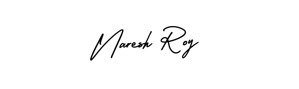 Also You can easily find your signature by using the search form. We will create Naresh Roy name handwritten signature images for you free of cost using AmerikaSignatureDemo-Regular sign style. Naresh Roy signature style 3 images and pictures png