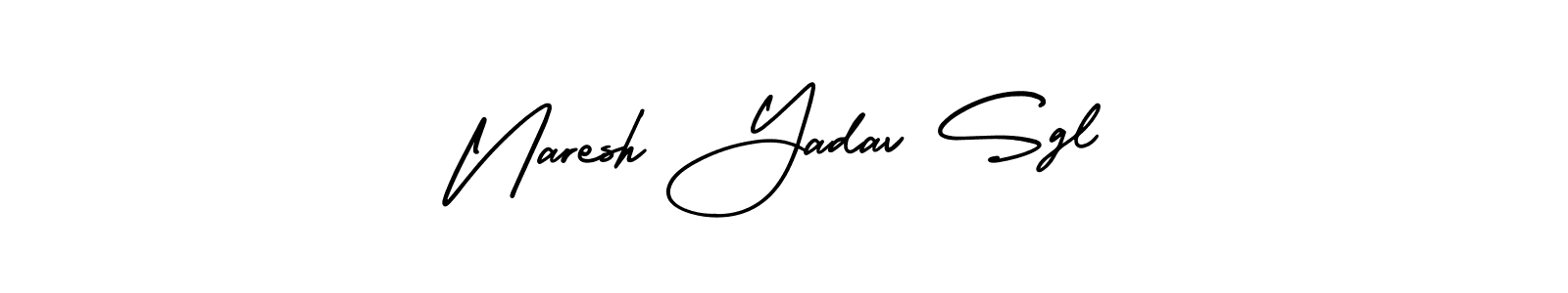 Make a beautiful signature design for name Naresh Yadav Sgl. Use this online signature maker to create a handwritten signature for free. Naresh Yadav Sgl signature style 3 images and pictures png