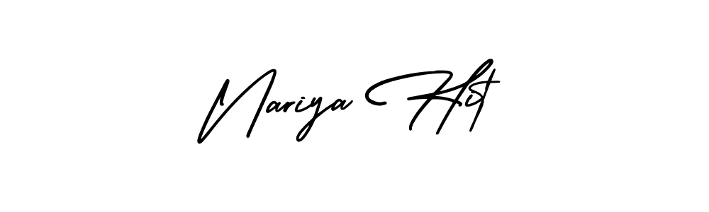 See photos of Nariya Hit official signature by Spectra . Check more albums & portfolios. Read reviews & check more about AmerikaSignatureDemo-Regular font. Nariya Hit signature style 3 images and pictures png