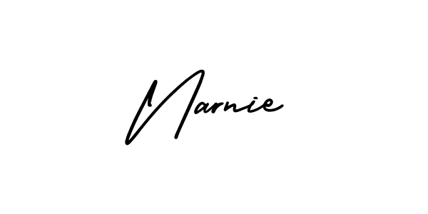Check out images of Autograph of Narnie name. Actor Narnie Signature Style. AmerikaSignatureDemo-Regular is a professional sign style online. Narnie signature style 3 images and pictures png