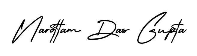 Express your personality with a custom Narottam Das Gupta signature crafted with AmerikaSignatureDemo-Regular typography. Free transparent PNG download available. Narottam Das Gupta signature style 3 images and pictures png