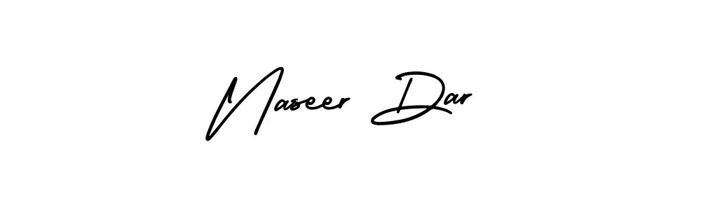 How to make Naseer Dar signature? AmerikaSignatureDemo-Regular is a professional autograph style. Create handwritten signature for Naseer Dar name. Naseer Dar signature style 3 images and pictures png