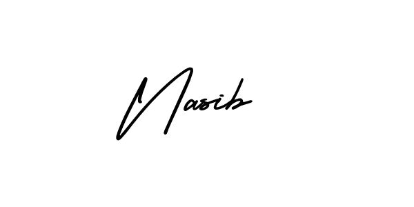 Once you've used our free online signature maker to create your best signature AmerikaSignatureDemo-Regular style, it's time to enjoy all of the benefits that Nasib  name signing documents. Nasib  signature style 3 images and pictures png