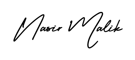 Master the art of signing with Nasir Malik written in fluent AmerikaSignatureDemo-Regular script. A great template to practice and refine your handwriting. Nasir Malik signature style 3 images and pictures png