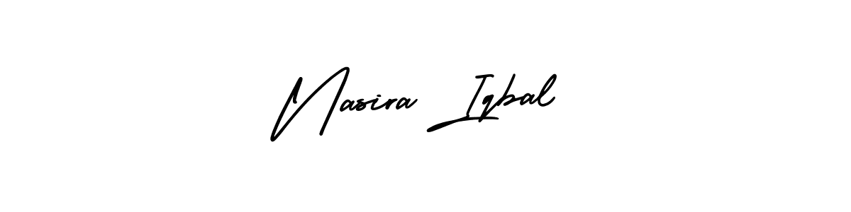 Make a short Nasira Iqbal signature style. Manage your documents anywhere anytime using AmerikaSignatureDemo-Regular. Create and add eSignatures, submit forms, share and send files easily. Nasira Iqbal signature style 3 images and pictures png