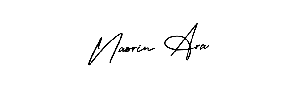 Similarly AmerikaSignatureDemo-Regular is the best handwritten signature design. Signature creator online .You can use it as an online autograph creator for name Nasrin Ara. Nasrin Ara signature style 3 images and pictures png