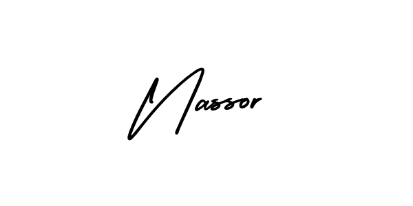 Similarly AmerikaSignatureDemo-Regular is the best handwritten signature design. Signature creator online .You can use it as an online autograph creator for name Nassor. Nassor signature style 3 images and pictures png