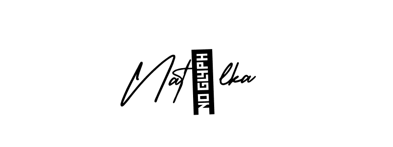 You can use this online signature creator to create a handwritten signature for the name Natálka. This is the best online autograph maker. Natálka signature style 3 images and pictures png