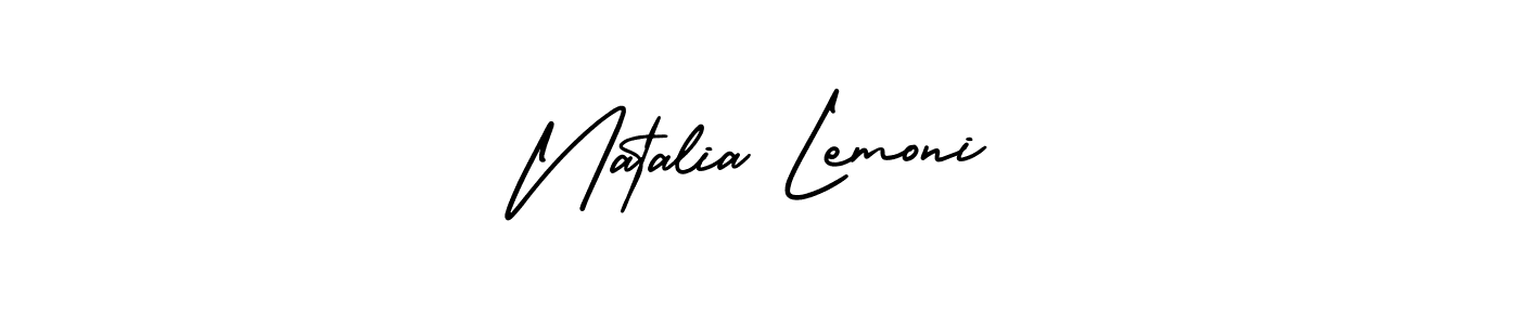 if you are searching for the best signature style for your name Natalia Lemoni. so please give up your signature search. here we have designed multiple signature styles  using AmerikaSignatureDemo-Regular. Natalia Lemoni signature style 3 images and pictures png