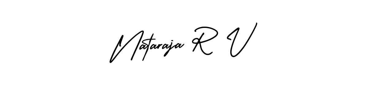 You can use this online signature creator to create a handwritten signature for the name Nataraja R V. This is the best online autograph maker. Nataraja R V signature style 3 images and pictures png