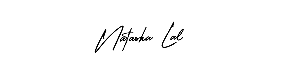 Natasha Lal stylish signature style. Best Handwritten Sign (AmerikaSignatureDemo-Regular) for my name. Handwritten Signature Collection Ideas for my name Natasha Lal. Natasha Lal signature style 3 images and pictures png