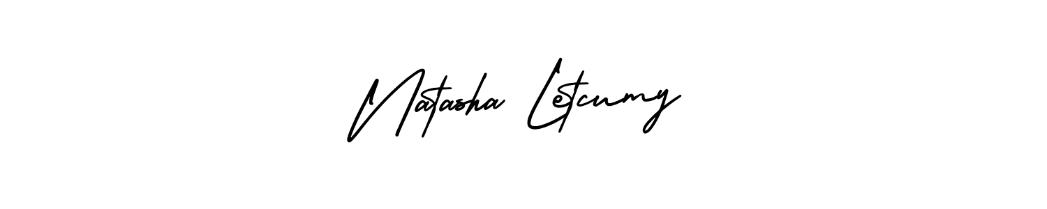 Make a beautiful signature design for name Natasha Letcumy. Use this online signature maker to create a handwritten signature for free. Natasha Letcumy signature style 3 images and pictures png