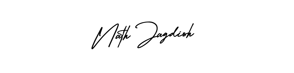 Check out images of Autograph of Nath Jagdish name. Actor Nath Jagdish Signature Style. AmerikaSignatureDemo-Regular is a professional sign style online. Nath Jagdish signature style 3 images and pictures png