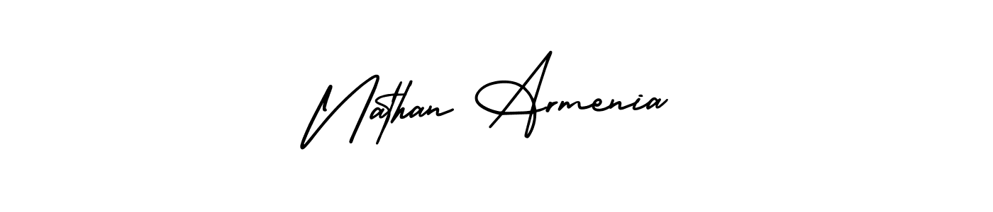 Once you've used our free online signature maker to create your best signature AmerikaSignatureDemo-Regular style, it's time to enjoy all of the benefits that Nathan Armenia name signing documents. Nathan Armenia signature style 3 images and pictures png