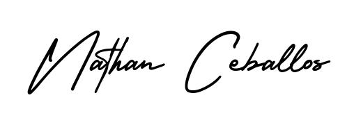 Create a beautiful signature design for name Nathan Ceballos. With this signature (AmerikaSignatureDemo-Regular) fonts, you can make a handwritten signature for free. Nathan Ceballos signature style 3 images and pictures png