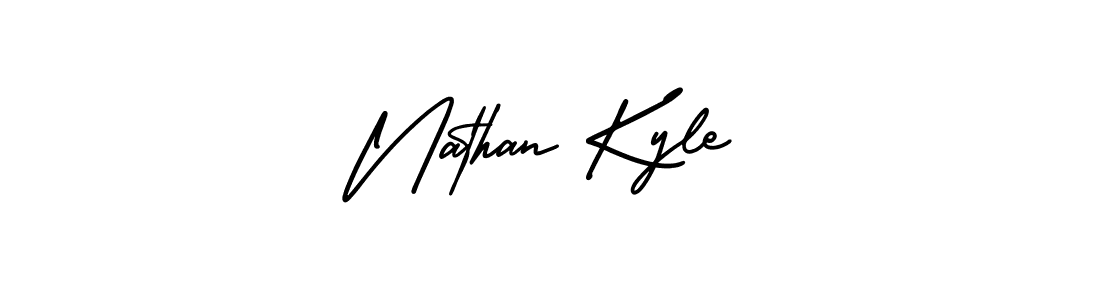 This is the best signature style for the Nathan Kyle name. Also you like these signature font (AmerikaSignatureDemo-Regular). Mix name signature. Nathan Kyle signature style 3 images and pictures png
