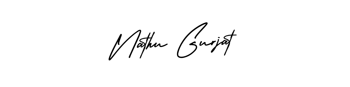 Here are the top 10 professional signature styles for the name Nathu Gurjat. These are the best autograph styles you can use for your name. Nathu Gurjat signature style 3 images and pictures png