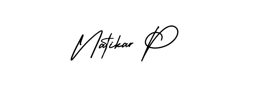 Best and Professional Signature Style for Natikar P. AmerikaSignatureDemo-Regular Best Signature Style Collection. Natikar P signature style 3 images and pictures png