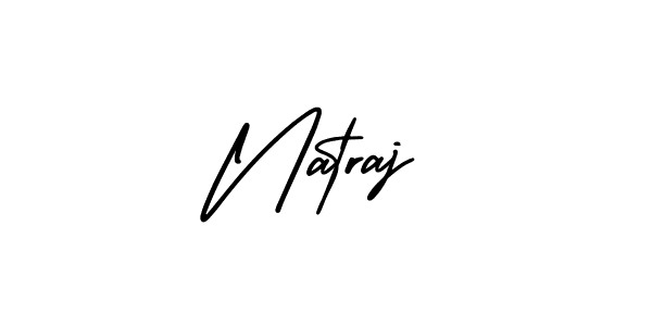 Create a beautiful signature design for name Natraj. With this signature (AmerikaSignatureDemo-Regular) fonts, you can make a handwritten signature for free. Natraj signature style 3 images and pictures png