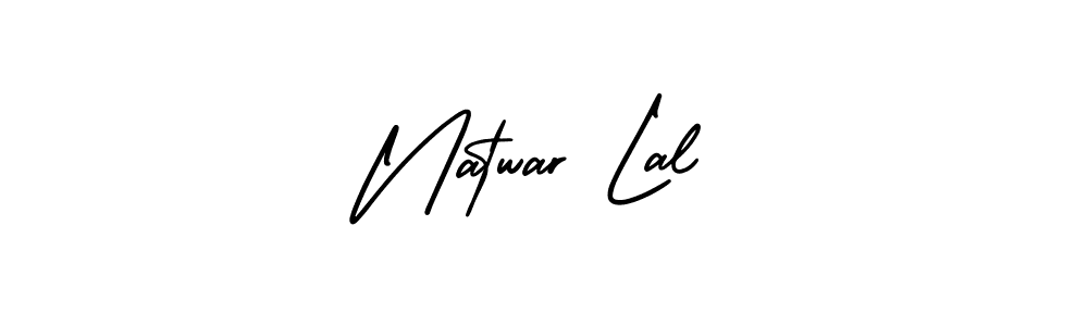 How to Draw Natwar Lal signature style? AmerikaSignatureDemo-Regular is a latest design signature styles for name Natwar Lal. Natwar Lal signature style 3 images and pictures png