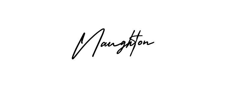 Make a beautiful signature design for name Naughton. Use this online signature maker to create a handwritten signature for free. Naughton signature style 3 images and pictures png