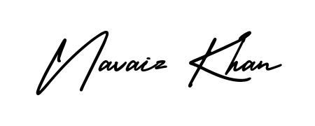 Make a beautiful signature design for name Navaiz Khan. With this signature (AmerikaSignatureDemo-Regular) style, you can create a handwritten signature for free. Navaiz Khan signature style 3 images and pictures png