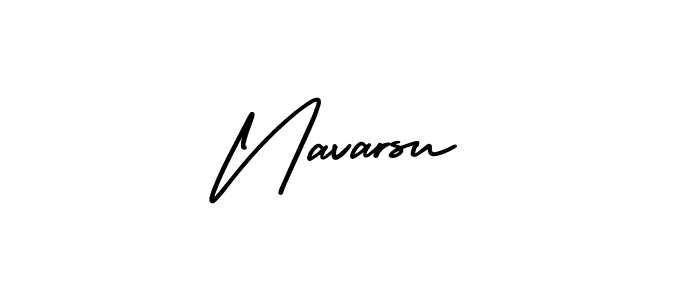 Also we have Navarsu name is the best signature style. Create professional handwritten signature collection using AmerikaSignatureDemo-Regular autograph style. Navarsu signature style 3 images and pictures png