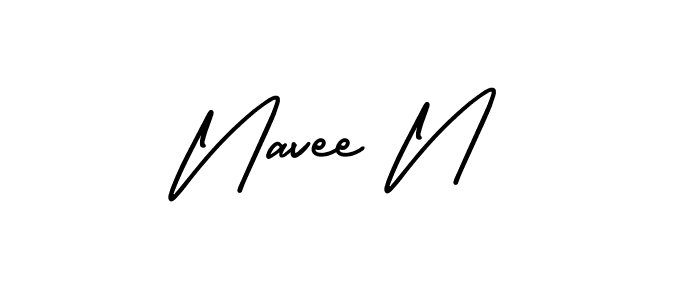 Once you've used our free online signature maker to create your best signature AmerikaSignatureDemo-Regular style, it's time to enjoy all of the benefits that Navee N name signing documents. Navee N signature style 3 images and pictures png