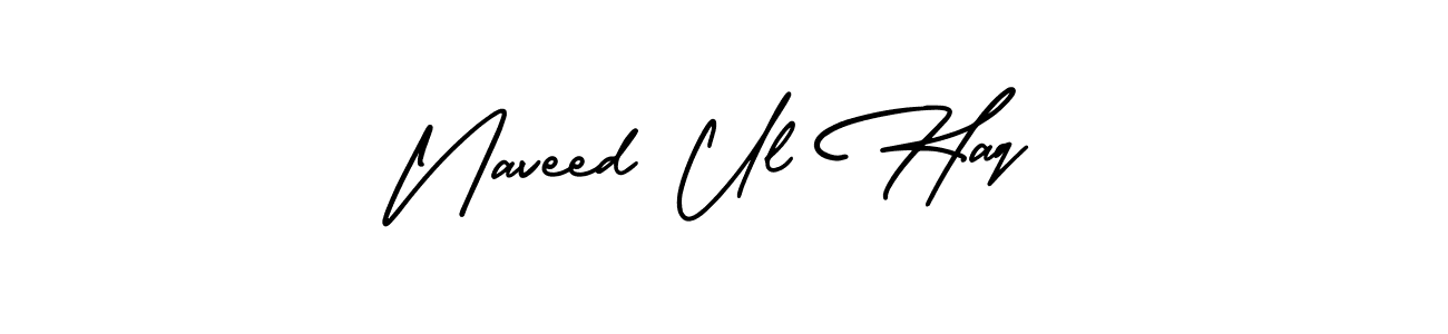 if you are searching for the best signature style for your name Naveed Ul Haq. so please give up your signature search. here we have designed multiple signature styles  using AmerikaSignatureDemo-Regular. Naveed Ul Haq signature style 3 images and pictures png