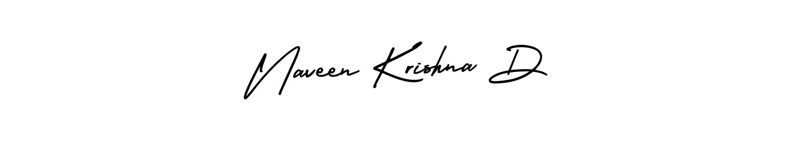 Make a short Naveen Krishna D signature style. Manage your documents anywhere anytime using AmerikaSignatureDemo-Regular. Create and add eSignatures, submit forms, share and send files easily. Naveen Krishna D signature style 3 images and pictures png