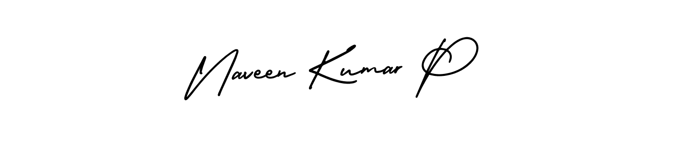 Similarly AmerikaSignatureDemo-Regular is the best handwritten signature design. Signature creator online .You can use it as an online autograph creator for name Naveen Kumar P. Naveen Kumar P signature style 3 images and pictures png