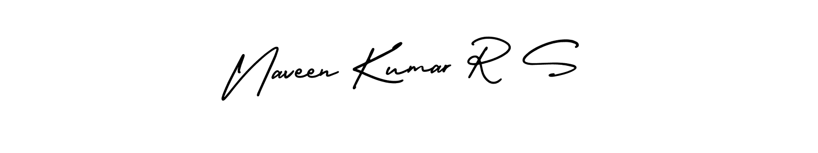 Also we have Naveen Kumar R S name is the best signature style. Create professional handwritten signature collection using AmerikaSignatureDemo-Regular autograph style. Naveen Kumar R S signature style 3 images and pictures png