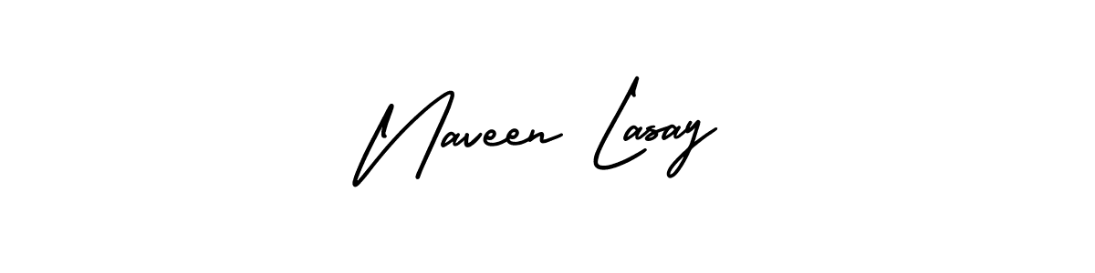 Also we have Naveen Lasay name is the best signature style. Create professional handwritten signature collection using AmerikaSignatureDemo-Regular autograph style. Naveen Lasay signature style 3 images and pictures png