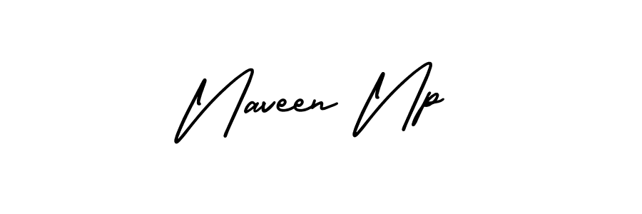 Also we have Naveen Np name is the best signature style. Create professional handwritten signature collection using AmerikaSignatureDemo-Regular autograph style. Naveen Np signature style 3 images and pictures png