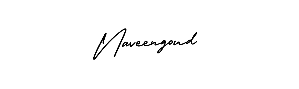 How to make Naveengoud signature? AmerikaSignatureDemo-Regular is a professional autograph style. Create handwritten signature for Naveengoud name. Naveengoud signature style 3 images and pictures png