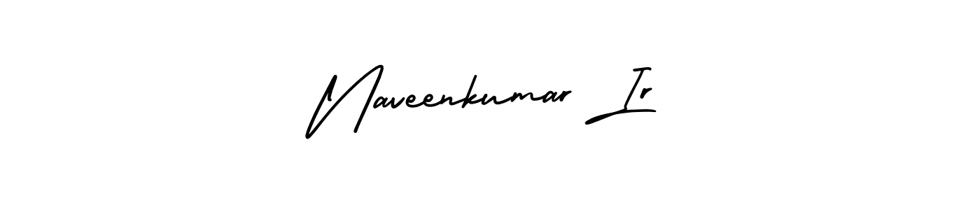 It looks lik you need a new signature style for name Naveenkumar Ir. Design unique handwritten (AmerikaSignatureDemo-Regular) signature with our free signature maker in just a few clicks. Naveenkumar Ir signature style 3 images and pictures png