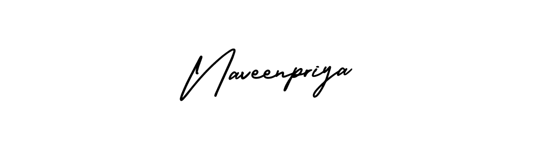 Make a beautiful signature design for name Naveenpriya. Use this online signature maker to create a handwritten signature for free. Naveenpriya signature style 3 images and pictures png