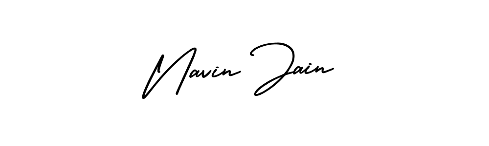 if you are searching for the best signature style for your name Navin Jain. so please give up your signature search. here we have designed multiple signature styles  using AmerikaSignatureDemo-Regular. Navin Jain signature style 3 images and pictures png