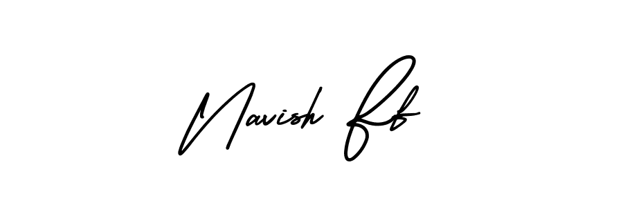 Once you've used our free online signature maker to create your best signature AmerikaSignatureDemo-Regular style, it's time to enjoy all of the benefits that Navish Ff name signing documents. Navish Ff signature style 3 images and pictures png