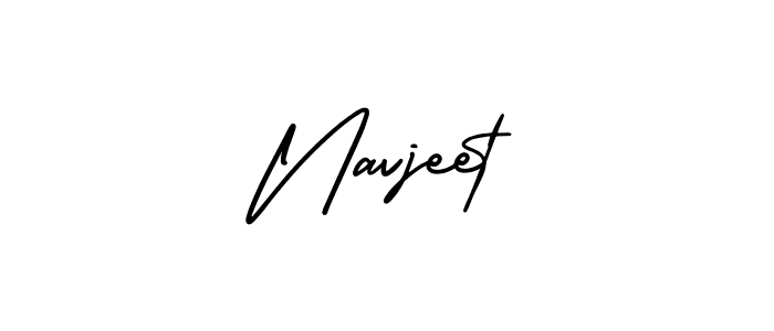 Make a beautiful signature design for name Navjeet. Use this online signature maker to create a handwritten signature for free. Navjeet signature style 3 images and pictures png