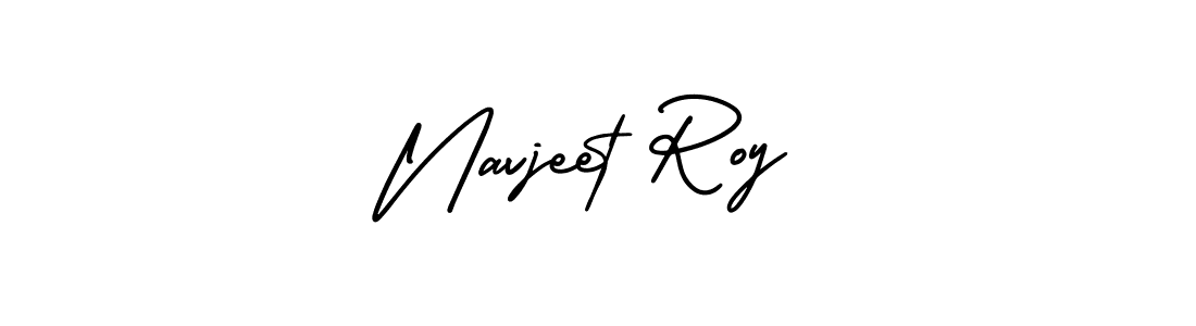 Similarly AmerikaSignatureDemo-Regular is the best handwritten signature design. Signature creator online .You can use it as an online autograph creator for name Navjeet Roy. Navjeet Roy signature style 3 images and pictures png