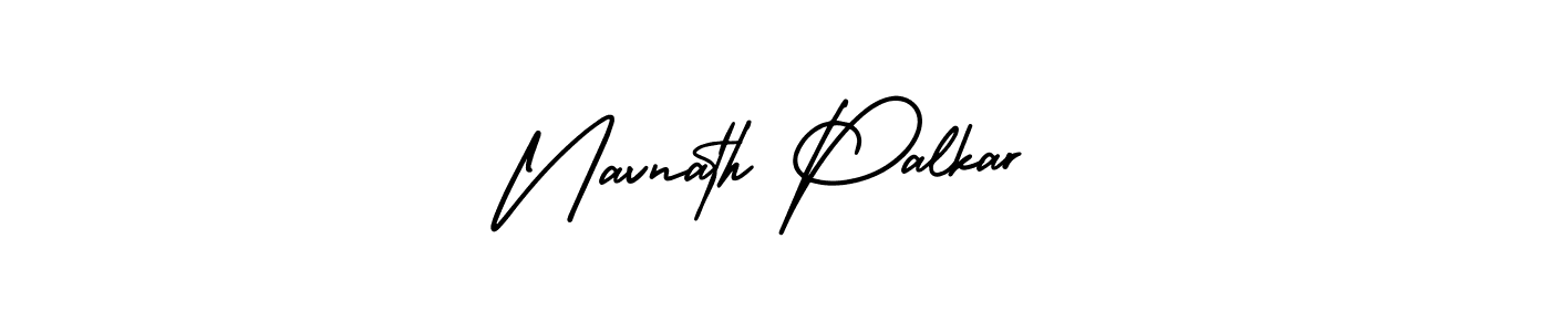 Use a signature maker to create a handwritten signature online. With this signature software, you can design (AmerikaSignatureDemo-Regular) your own signature for name Navnath Palkar. Navnath Palkar signature style 3 images and pictures png