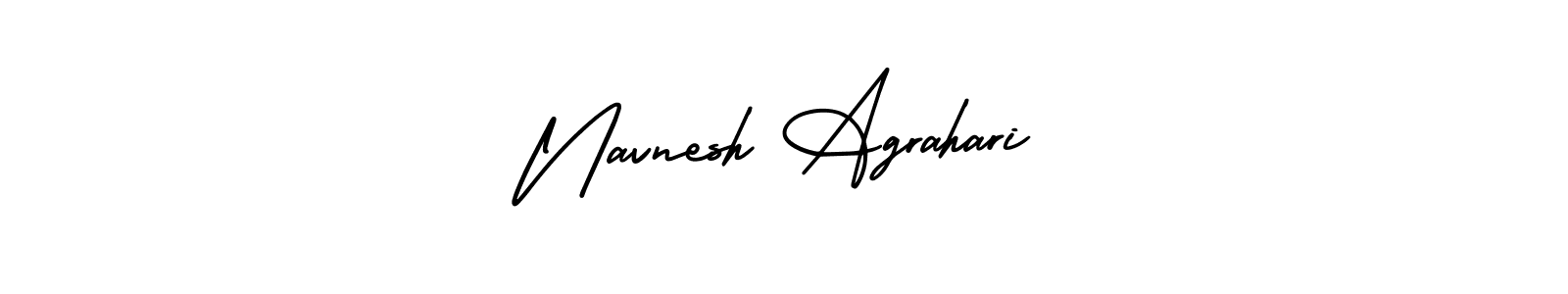 Here are the top 10 professional signature styles for the name Navnesh Agrahari. These are the best autograph styles you can use for your name. Navnesh Agrahari signature style 3 images and pictures png