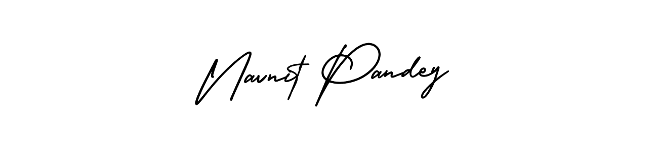 You can use this online signature creator to create a handwritten signature for the name Navnit Pandey. This is the best online autograph maker. Navnit Pandey signature style 3 images and pictures png