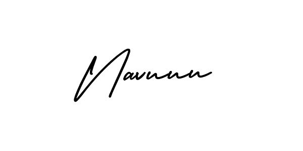 Use a signature maker to create a handwritten signature online. With this signature software, you can design (AmerikaSignatureDemo-Regular) your own signature for name Navuuu. Navuuu signature style 3 images and pictures png